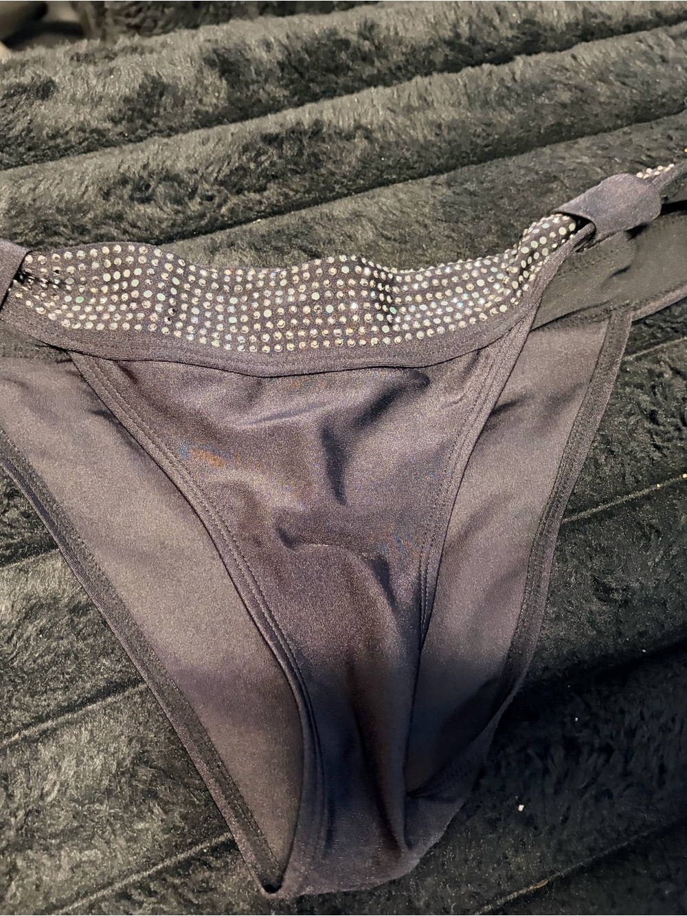Kardashian Kollection swim bottoms Label